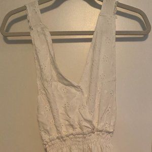 Vintage Havana White Romper